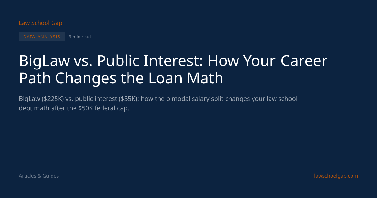BigLaw vs. Public Interest: How Your Career Path Changes the Loan Math ...